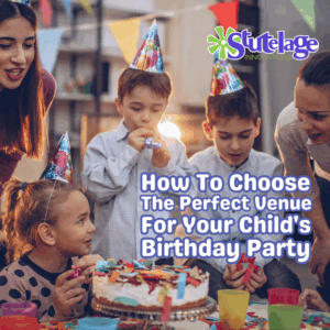 Attending a birthday party and enjoying the moment