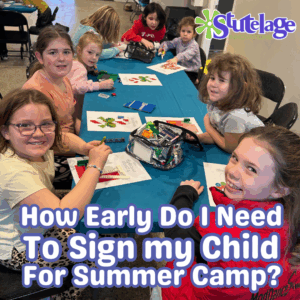 Children participating in a flexible summer camp program at Stutelage, enjoying hands on activities in a safe and supportive environment